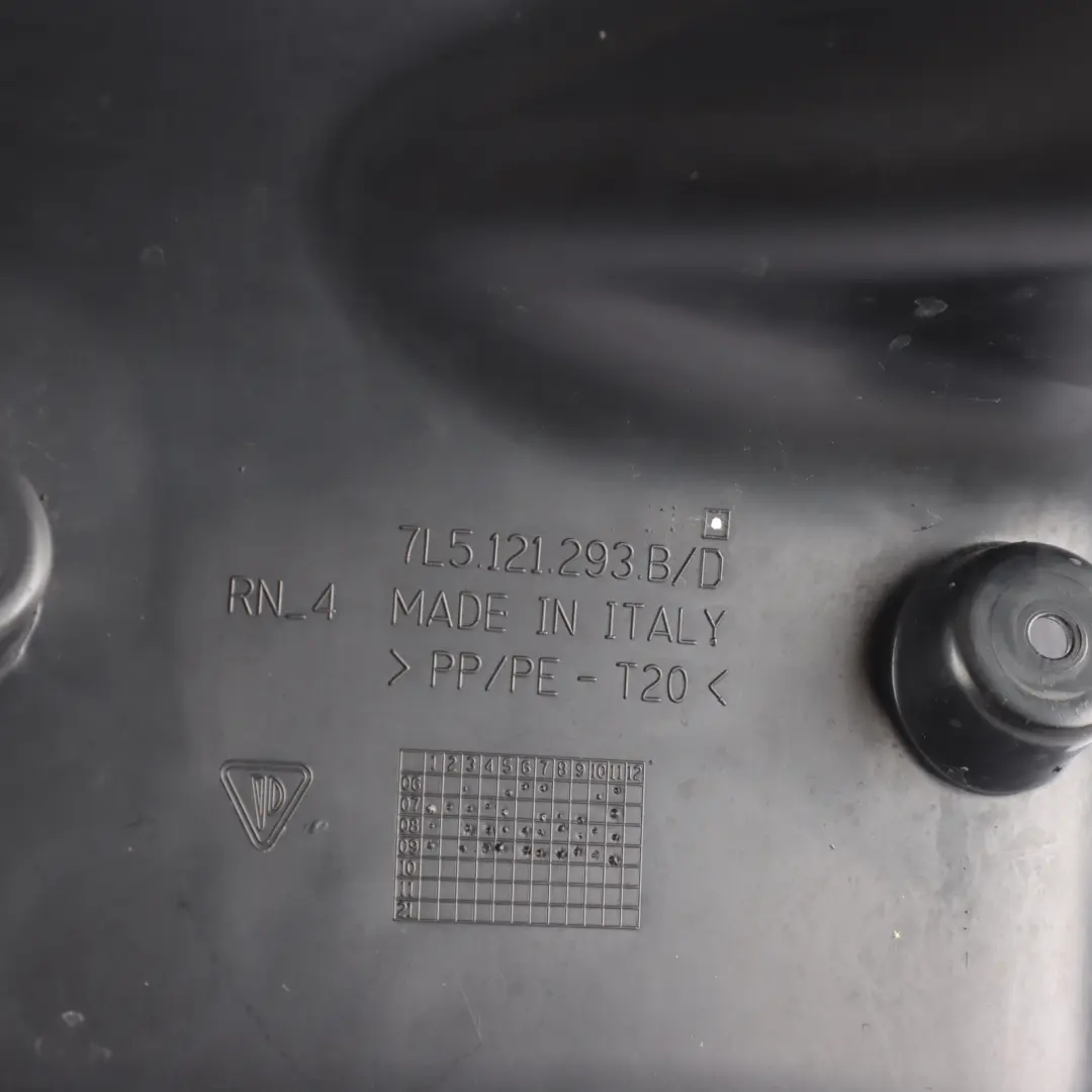 Front Radiator Air Duct Guide Duct to Porsche Cayenne 955 9PA with Part number 7L5121293B Porsche Cayenne 955 9PA Front Radiator Air Duct Guide Duct - SKU 7L5121293B - Part number 7L5121293B