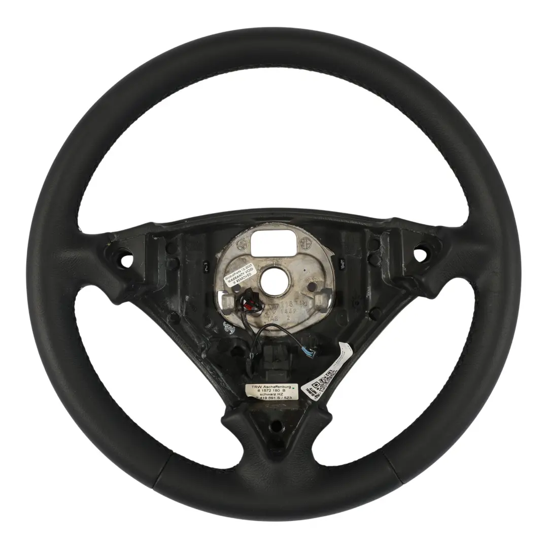 Porsche Cayenne 955 9PA Steering Wheel NEW Black Leather - SKU 7L5419091S-1 - Part number 7L5419091S