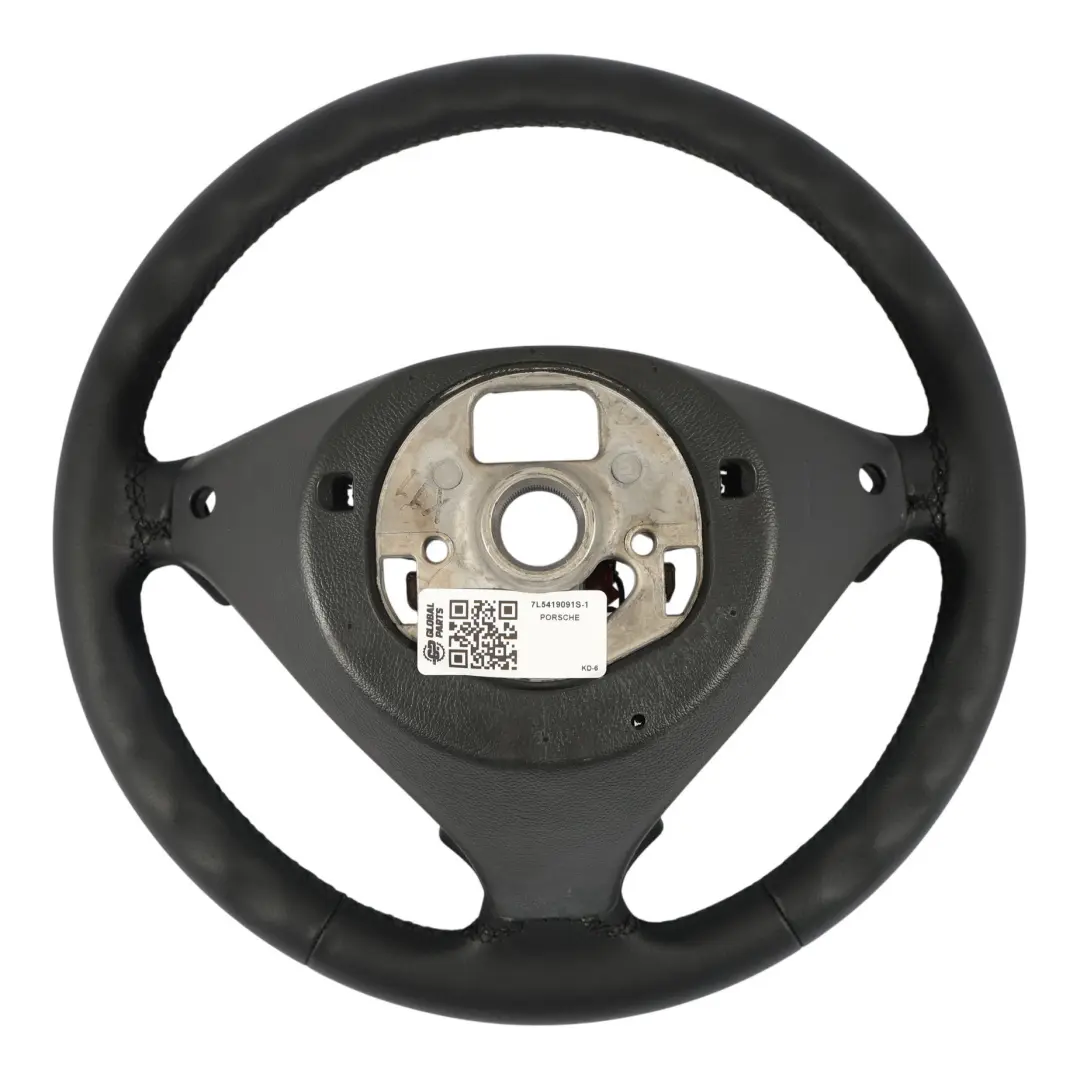 NUEVO Cuero Negro para Porsche Cayenne 955 9PA Volante con número de pieza 7L5419091S Porsche Cayenne 955 9PA Volante NUEVO Cuero Negro - SKU 7L5419091S-1 - Número de pieza 7L5419091S