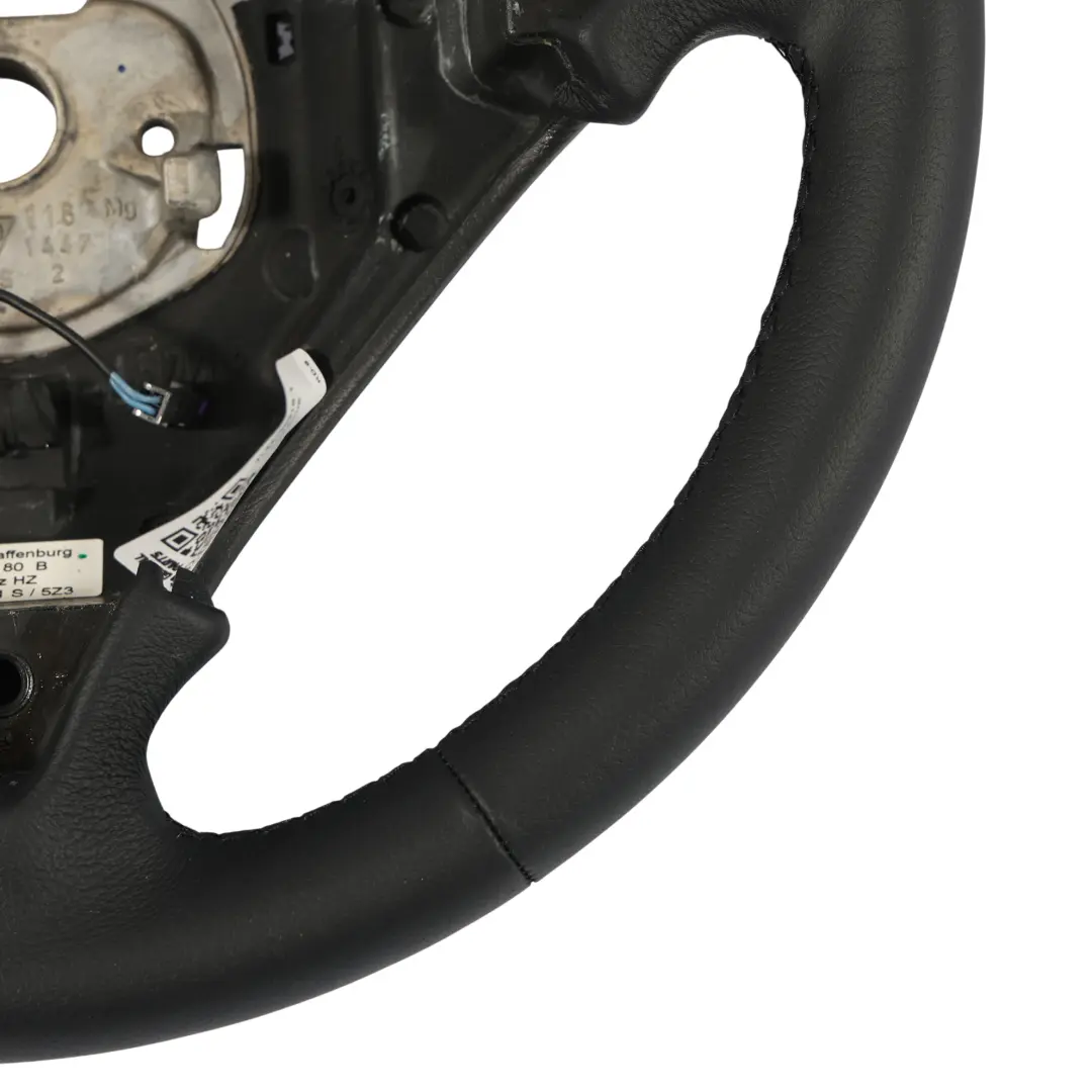 Volant NEUF En Cuir Noir pour Porsche Cayenne 955 9PA à propos du numéro de pièce 7L5419091S Porsche Cayenne 955 9PA Volant NEUF En Cuir Noir - SKU 7L5419091S-1 - Numéro de pièce 7L5419091S