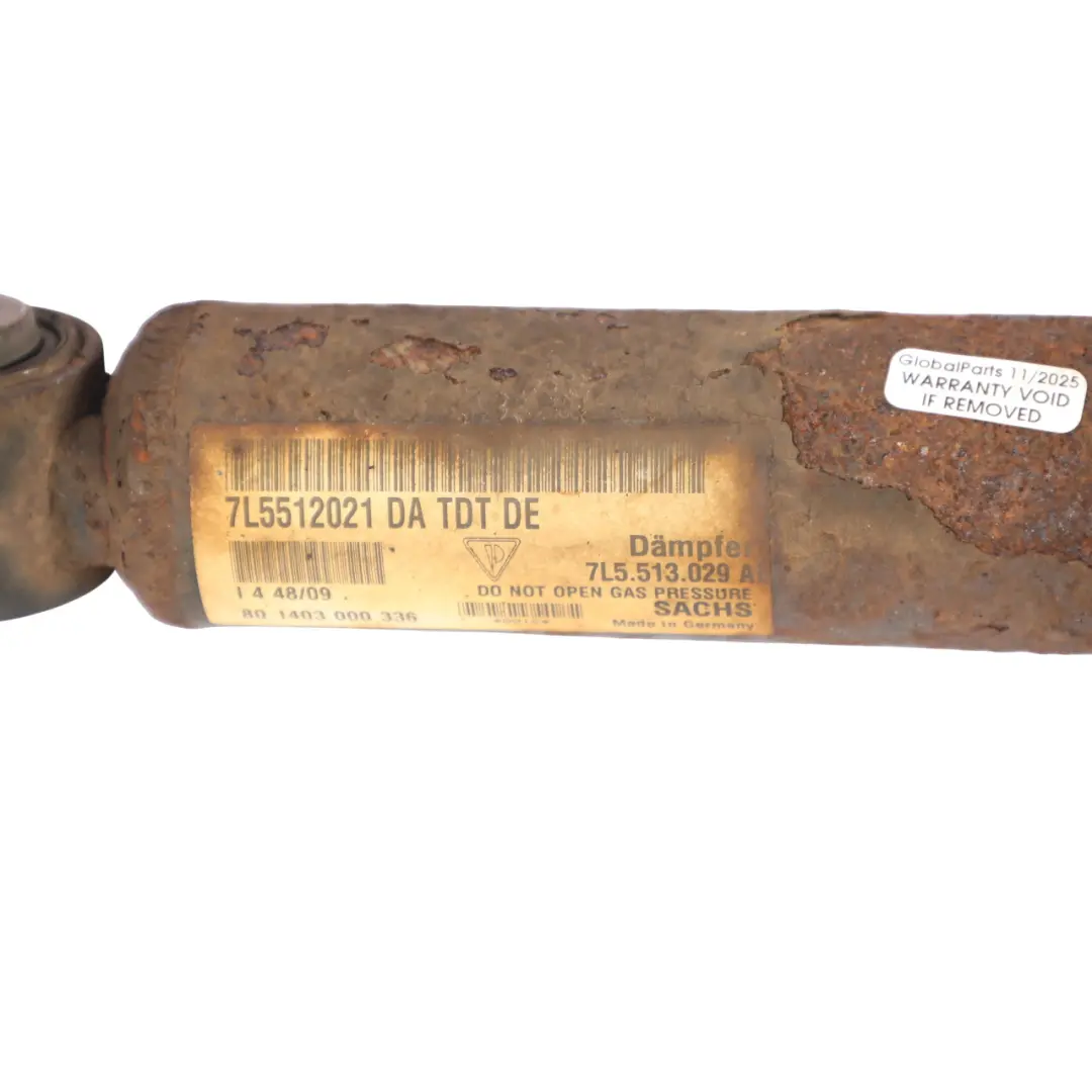 Strut Absorber Rear Left Right N/O/S to Porsche Cayenne 9PA 955 Spring with Part number 7L5512021DA Porsche Cayenne 9PA 955 Spring Strut Absorber Rear Left Right N/O/S - SKU 7L5512021DA - Part number 7L5512021DA