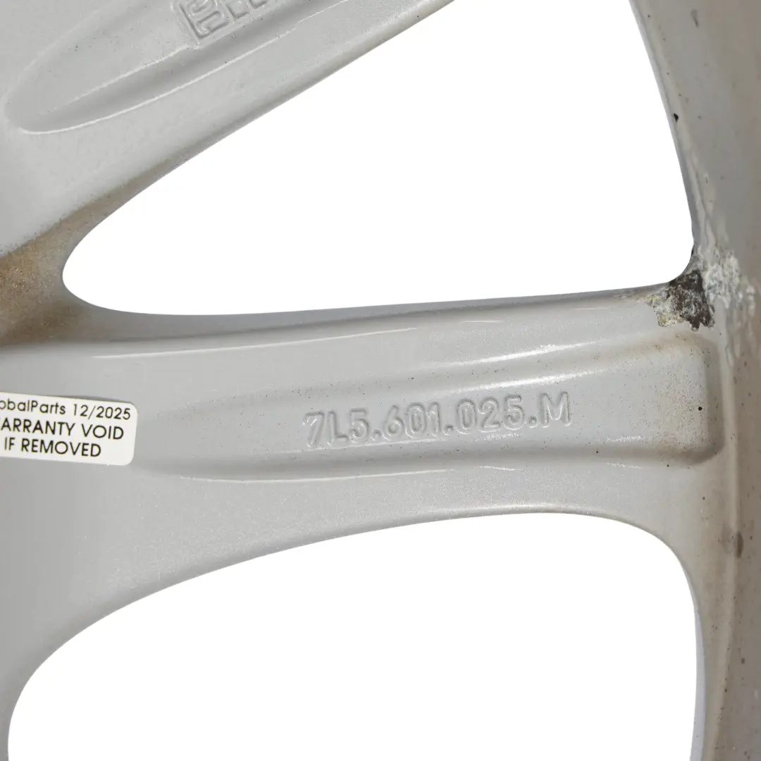 Porsche Cayenne 955 9PA Felga Aluminiowa Srebrna 20" 9J ET:60 - SKU 7L5601025M-1 - Numer Części 7L5601025M