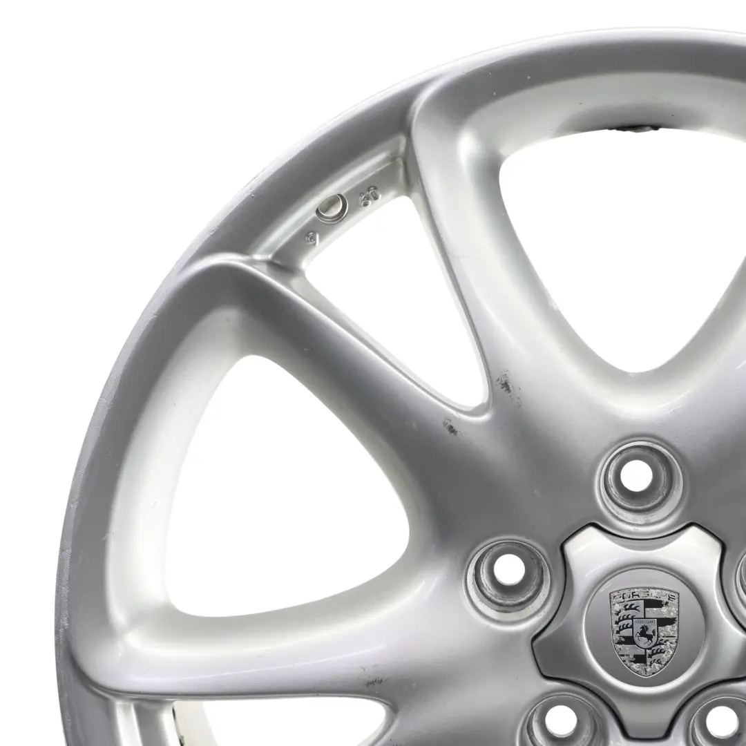 Porsche Cayenne 955 9PA Jante Alliage Argentée 20" 9J ET:60 - SKU 7L5601025M-1 - Numéro de pièce 7L5601025M