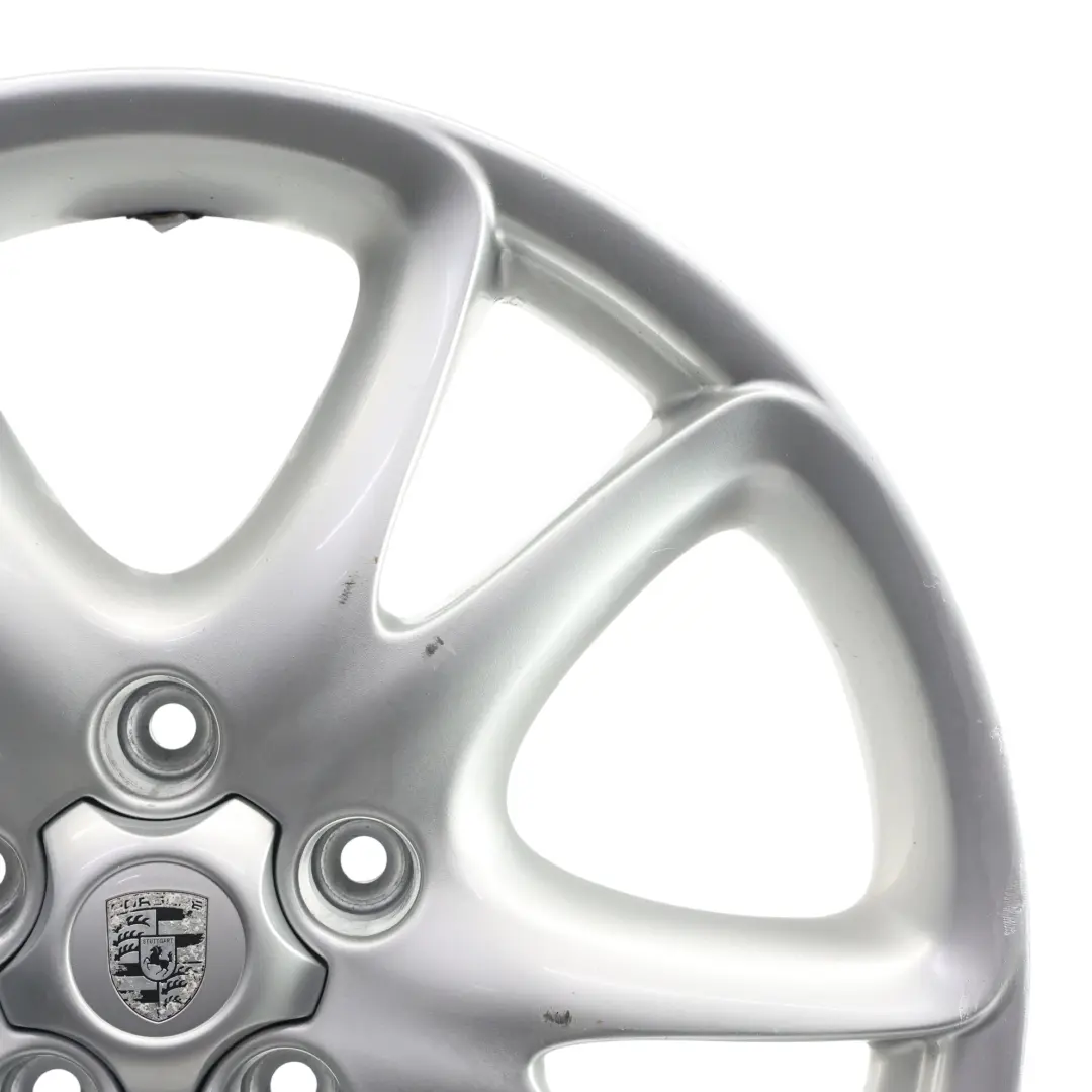 Llanta Aleación Plata 20" 9J ET:60 para Porsche Cayenne 955 9PA con número de pieza 7L5601025M Porsche Cayenne 955 9PA Llanta Aleación Plata 20" 9J ET:60 - SKU 7L5601025M-1 - Número de pieza 7L5601025M