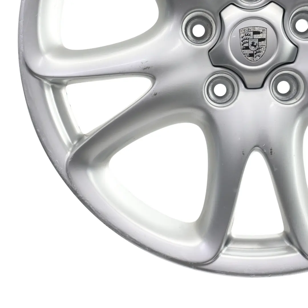 Cerchio In Lega Sliver 20" 9J ET:60 per Porsche Cayenne 955 9PA con numero di parte 7L5601025M Porsche Cayenne 955 9PA Cerchio In Lega Sliver 20" 9J ET:60 - SKU 7L5601025M-1 - Numero di parte 7L5601025M