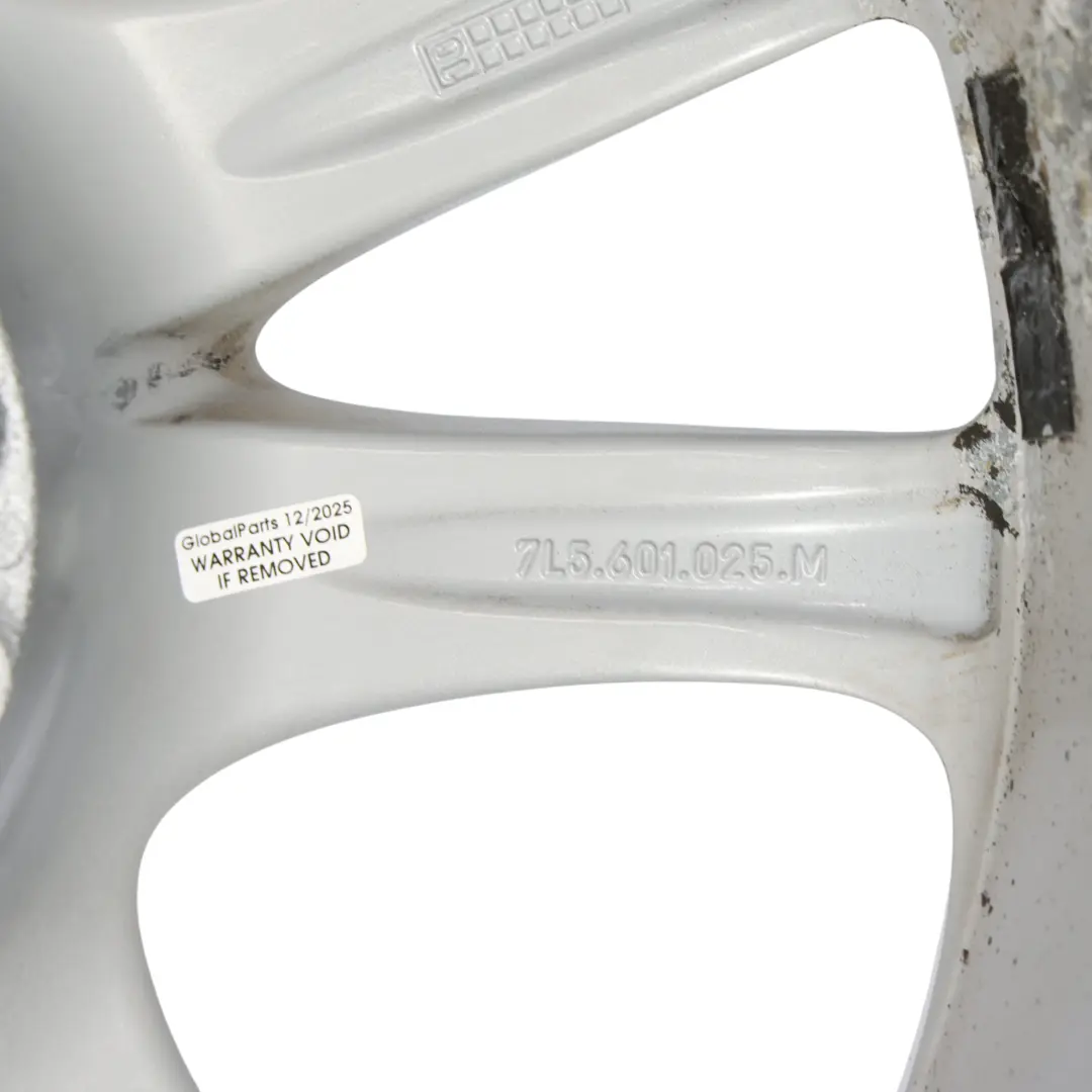 Porsche Cayenne 955 9PA Wheel Rim Alloy Sliver 20" 9J ET:60 - SKU 7L5601025M-2 - Part number 7L5601025M