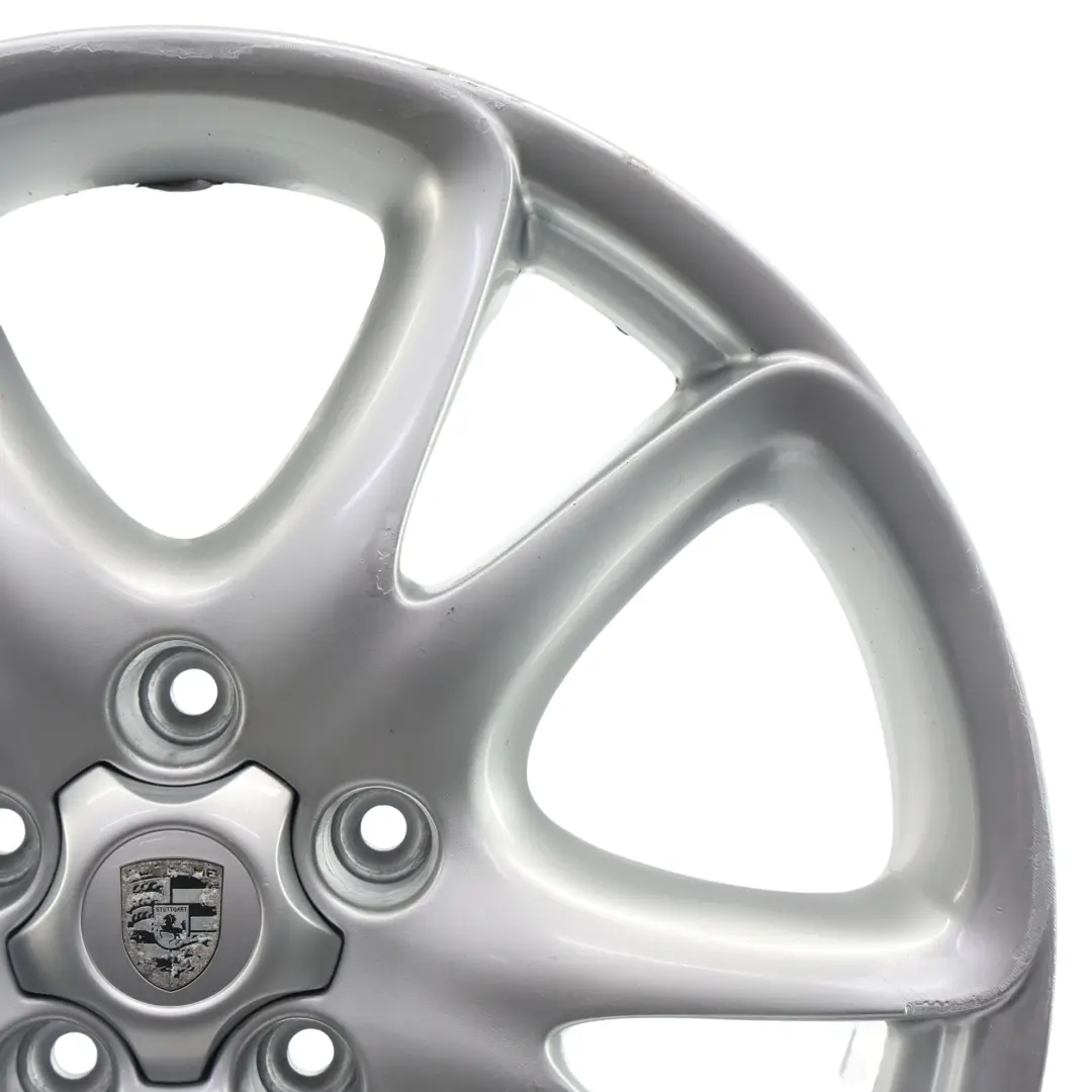 Felge Alufelge Silber 20" 9J ET:60 für Porsche Cayenne 955 9PA mit Teilenummer 7L5601025M Porsche Cayenne 955 9PA Felge Alufelge Silber 20" 9J ET:60 - SKU 7L5601025M-2 - Teilenummer 7L5601025M