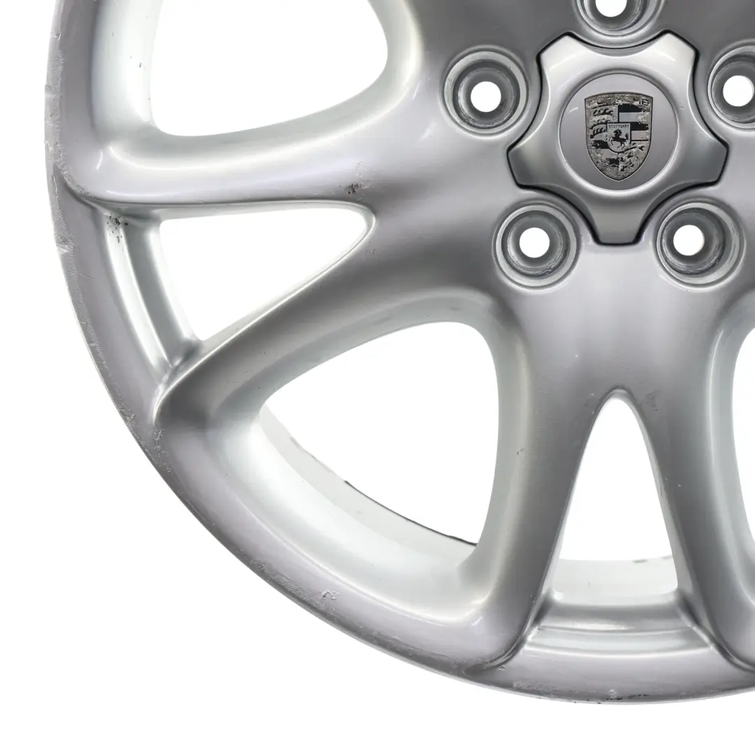 Porsche Cayenne 955 9PA Felga Aluminiowa Srebrna 20" 9J ET:60 - SKU 7L5601025M-2 - Numer Części 7L5601025M