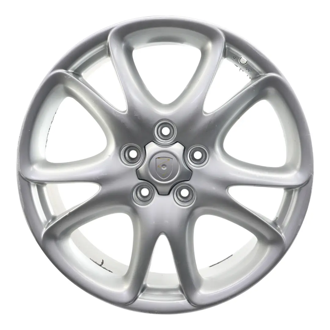 Rim Alloy Sliver 20" 9J ET:60 to Porsche Cayenne 955 9PA Wheel with Part number 7L5601025M Porsche Cayenne 955 9PA Wheel Rim Alloy Sliver 20" 9J ET:60 - SKU 7L5601025M-3 - Part number 7L5601025M