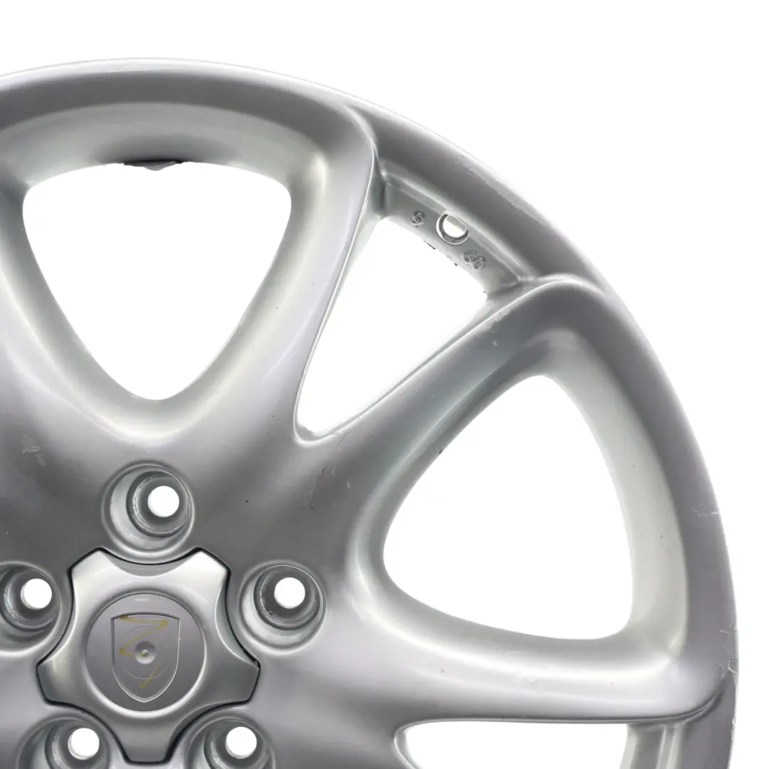 Rim Alloy Sliver 20" 9J ET:60 to Porsche Cayenne 955 9PA Wheel with Part number 7L5601025M Porsche Cayenne 955 9PA Wheel Rim Alloy Sliver 20" 9J ET:60 - SKU 7L5601025M-3 - Part number 7L5601025M