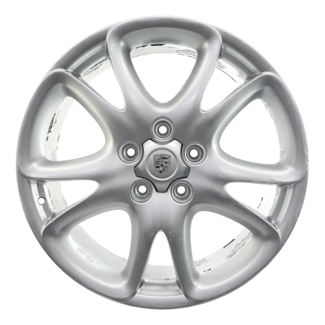 Rim Alloy Sliver 20" 9J ET:60 to Porsche Cayenne 955 9PA Wheel with Part number 7L5601025M Porsche Cayenne 955 9PA Wheel Rim Alloy Sliver 20" 9J ET:60 - SKU 7L5601025M-4 - Part number 7L5601025M
