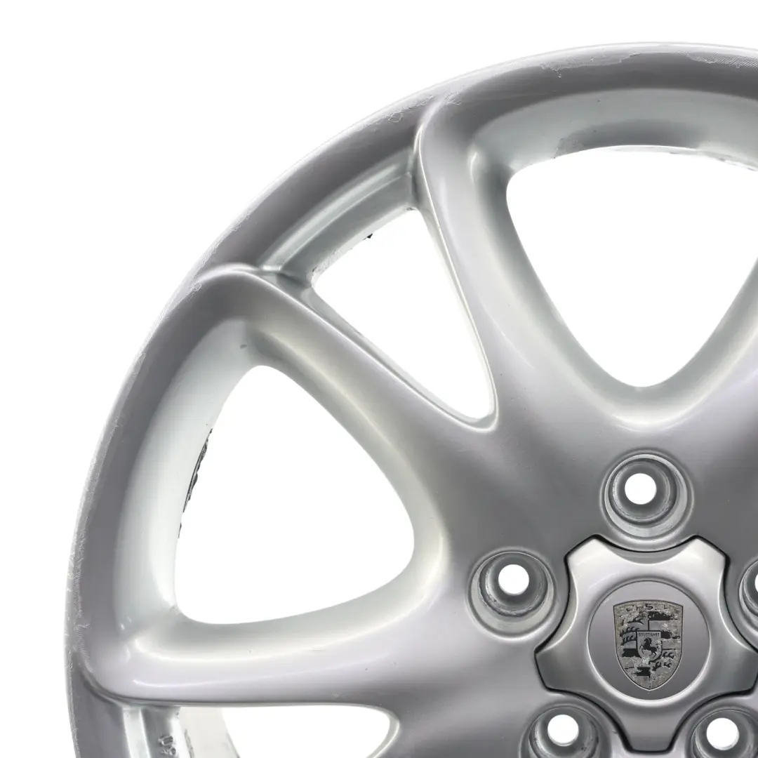 Porsche Cayenne 955 9PA Wheel Rim Alloy Sliver 20" 9J ET:60 - SKU 7L5601025M-4 - Part number 7L5601025M