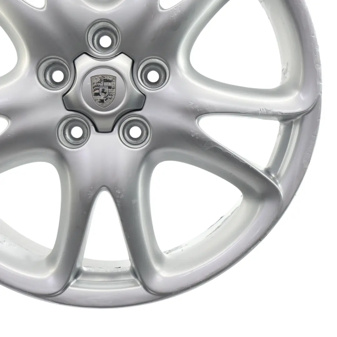 Rim Alloy Sliver 20" 9J ET:60 to Porsche Cayenne 955 9PA Wheel with Part number 7L5601025M Porsche Cayenne 955 9PA Wheel Rim Alloy Sliver 20" 9J ET:60 - SKU 7L5601025M-4 - Part number 7L5601025M