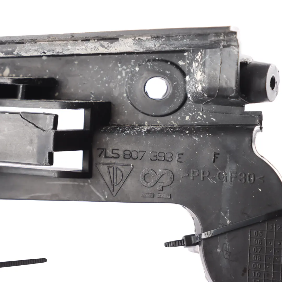 Porsche Cayenne 955 Front Bumper Support Bracket Mount Guide - SKU 7L5807393E - Part number 7L5807393E