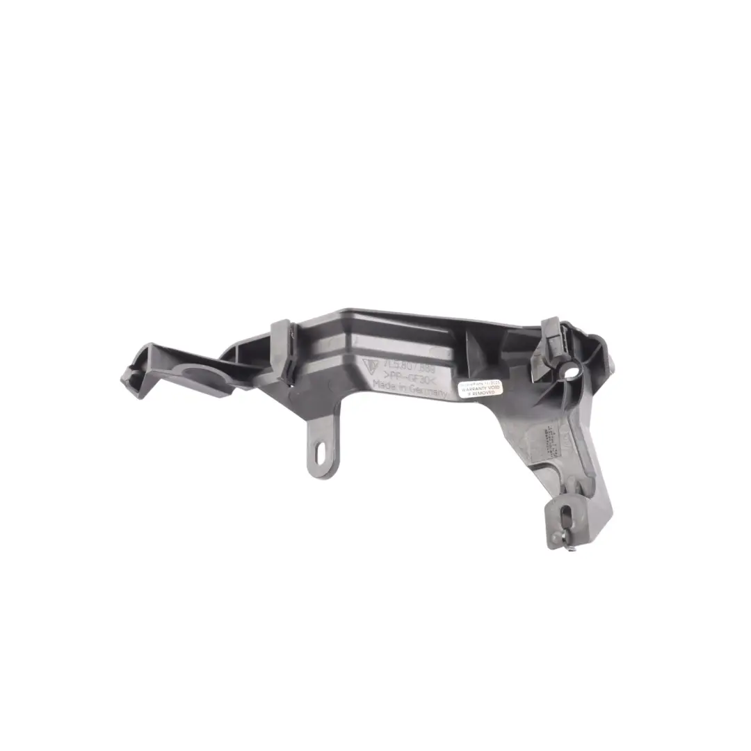 Front Bumper Bracket Guide Support Mount Left N/S to Porsche Cayenne 9PA with Part number 7L5807889 Porsche Cayenne 9PA Front Bumper Bracket Guide Support Mount Left N/S - SKU 7L5807889 - Part number 7L5807889