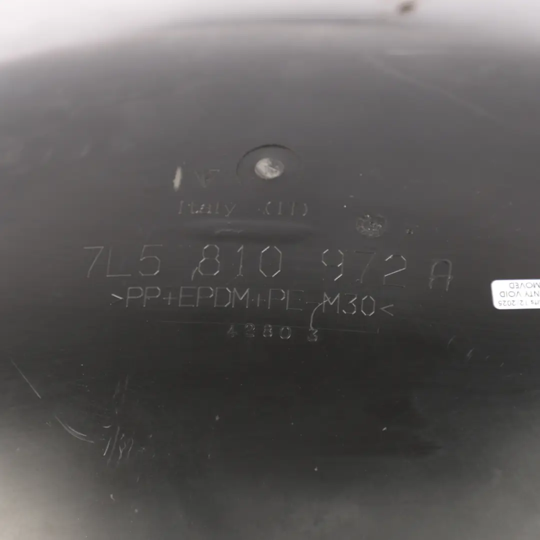 Arch Cover Housing Rear Right O/S to Porsche Cayenne 9PA Wheel with Part number 7L5810972A Porsche Cayenne 9PA Wheel Arch Cover Housing Rear Right O/S - SKU 7L5810972A - Part number 7L5810972A