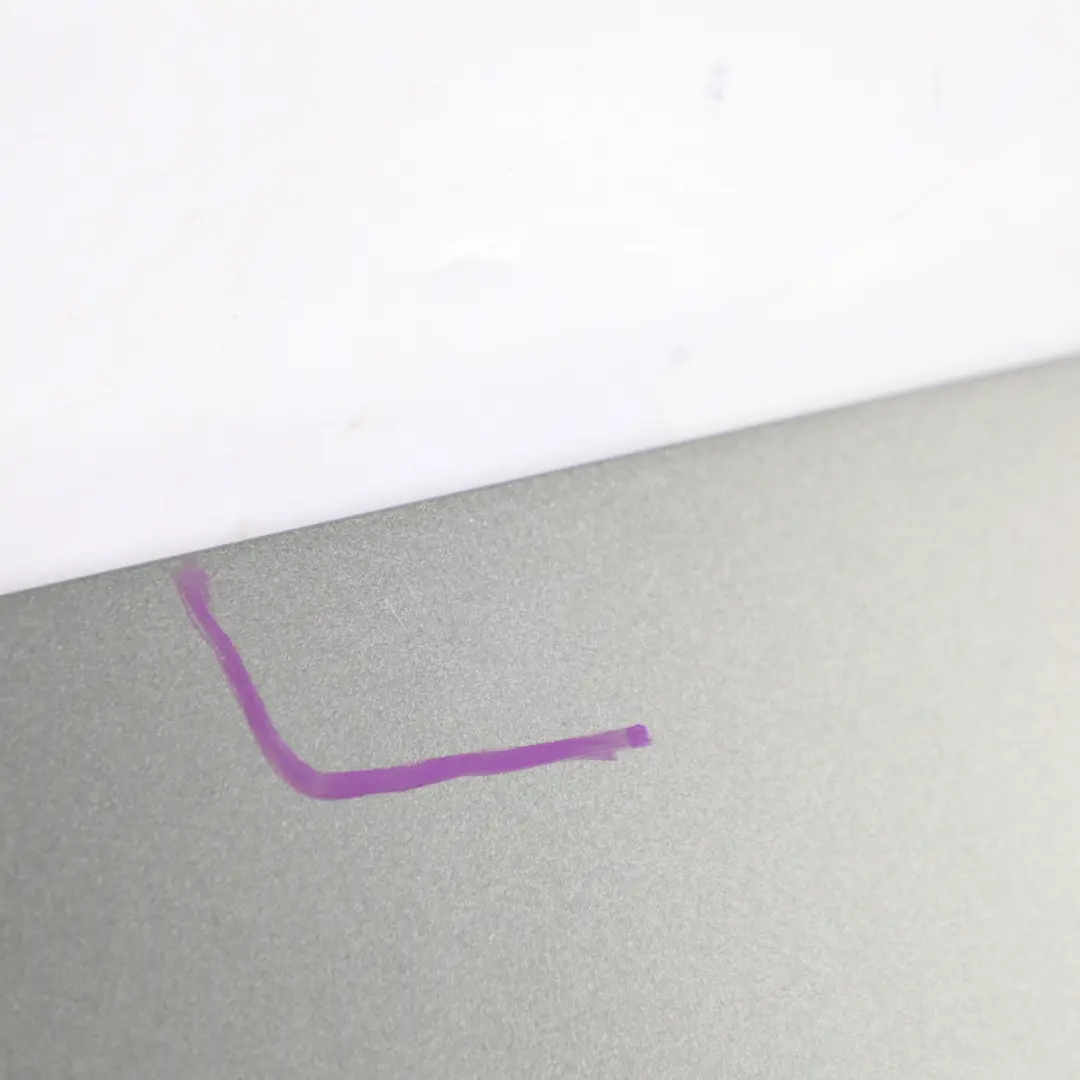 Porsche Cayenne 955 Rear Spoiler Boot Trim Panel Meteor Grey - M7W - SKU 7L5827934-MET - Part number 7L5827934