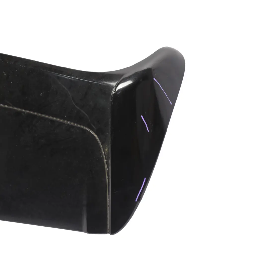 Spoiler Boot Trim Panel 7L5827939D Basalt Black - C9Z to Porsche Cayenne 9PA Rear with Part number 95551293901 Porsche Cayenne 9PA Rear Spoiler Boot Trim Panel 7L5827939D Basalt Black - C9Z - SKU 95551293901-BAB - Part number 95551293901
