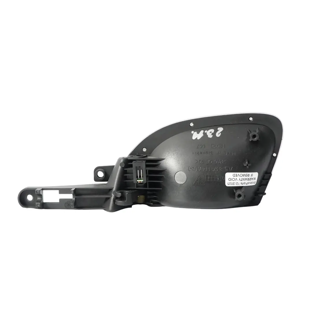 Maniglia Interna Porta Destra per Porsche Cayenne 955 con numero di parte 7L5837114A Porsche Cayenne 955 Maniglia Interna Porta Destra - SKU 7L5837114A - Numero di parte 7L5837114A