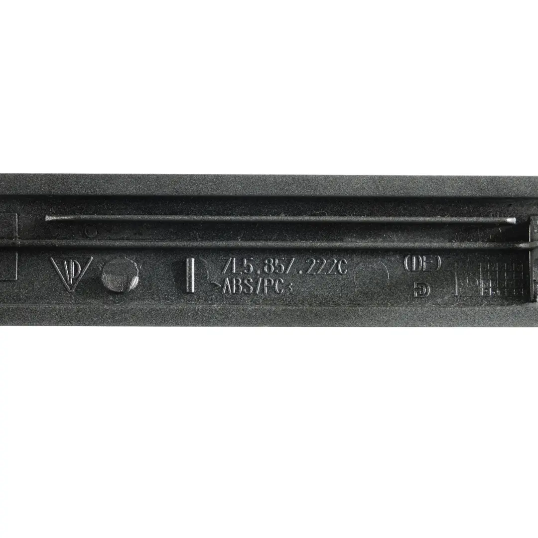 Dashboard Trim Cover Passenger Side Silver Chrome to Porsche Cayenne 9PA with Part number 7L5857222C Porsche Cayenne 9PA Dashboard Trim Cover Passenger Side Silver Chrome - SKU RHD-7L5857222C - Part number 7L5857222C