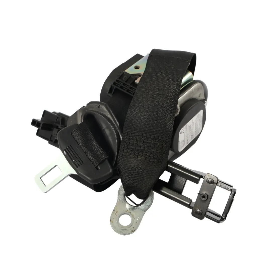 Porsche Cayenne 9PA Rear Seat Belt Left N/S Bench Seatbelt Black - SKU 7L5857805 - Part number 7L5857805