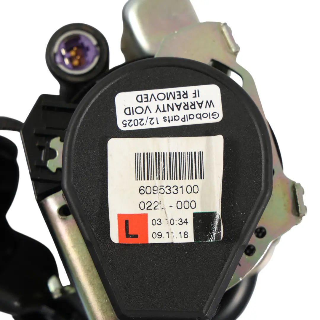 Ceinture De Sécurité Arrière Gauche Noire pour Porsche Cayenne 9PA à propos du numéro de pièce 7L5857805 Porsche Cayenne 9PA Ceinture De Sécurité Arrière Gauche Noire - SKU 7L5857805 - Numéro de pièce 7L5857805