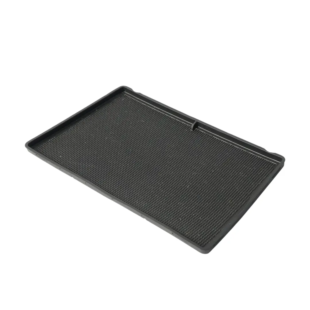 Porsche Cayenne 955 Centre Console Insert Rubber Mat Panel Black - SKU 7L5863328A - Part number 7L5863328A