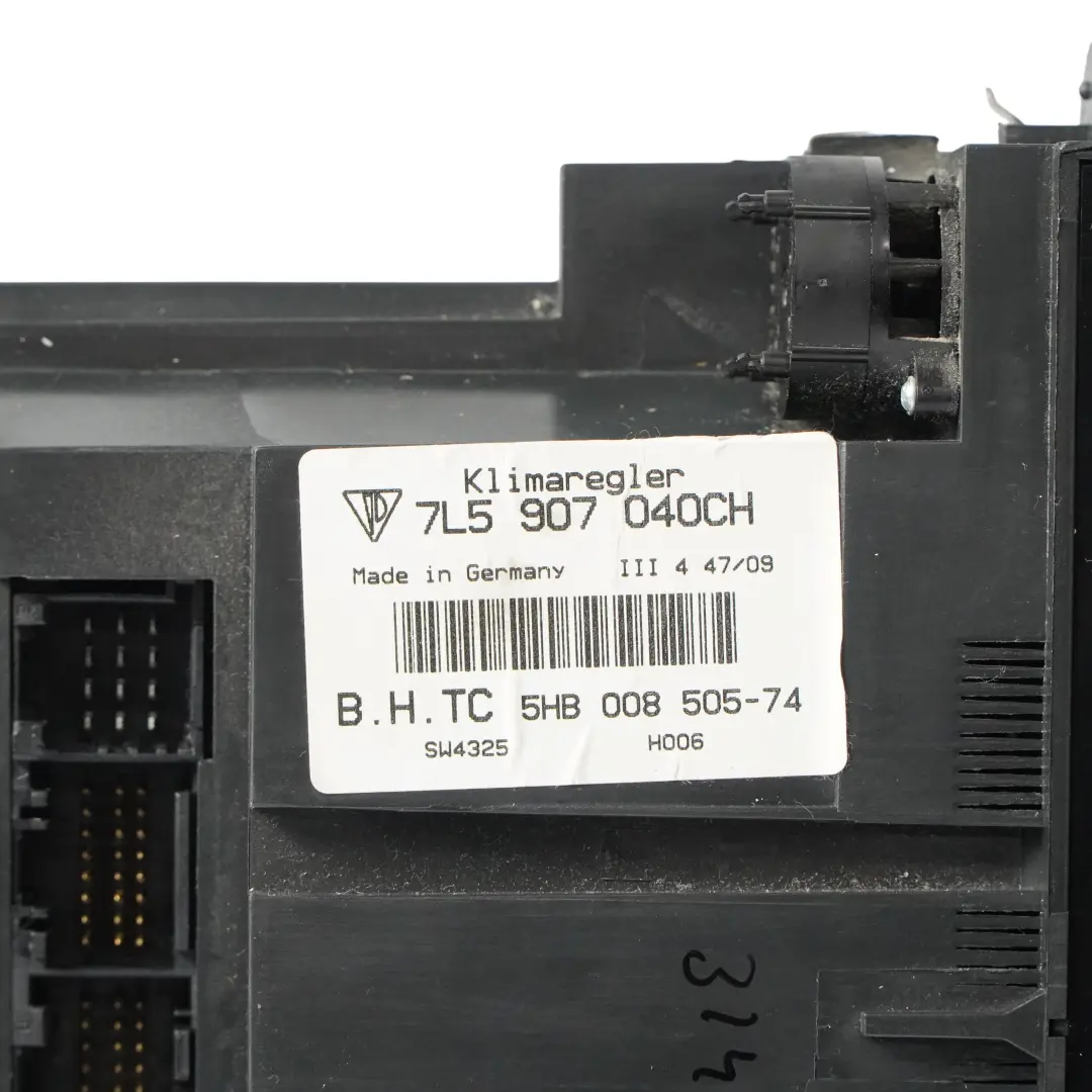 Przełącznik Panel Sterowania Klimatyzacją do Porsche Cayenne 955 o numerze 7L5907040CH Porsche Cayenne 955 Przełącznik Panel Sterowania Klimatyzacją - SKU 7L5907040CH - Numer Części 7L5907040CH