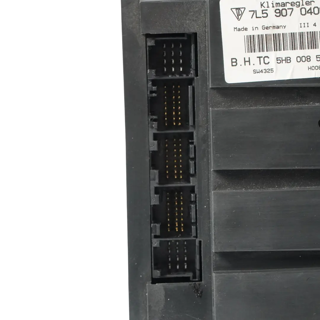 A/C Interruttore Pannello Controllo Condizionata per Porsche Cayenne 955 con numero di parte 7L5907040CH Porsche Cayenne 955 A/C Interruttore Pannello Controllo Condizionata - SKU 7L5907040CH - Numero di parte 7L5907040CH