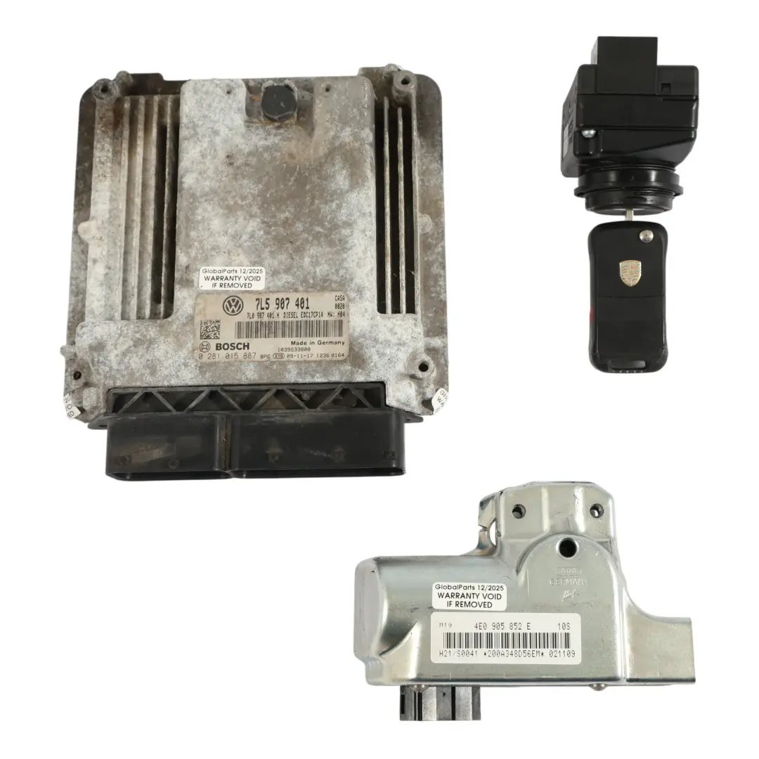 CASA 239PS Motor ECU Kit Schlüssel Zündung für Porsche Cayenne 9PA 3.0 TDI mit Teilenummer 7L5907401 Porsche Cayenne 9PA 3.0 TDI CASA 239PS Motor ECU Kit Schlüssel Zündung - SKU 7L5907401-1 - Teilenummer 7L5907401