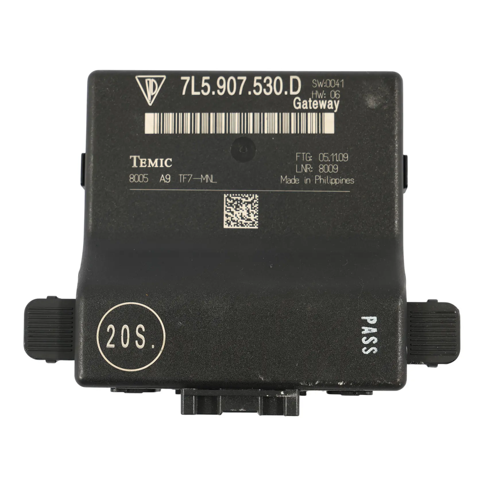 Porsche Cayenne 9PA Moduł Nadwozia Gateway ECU 7L5907530D