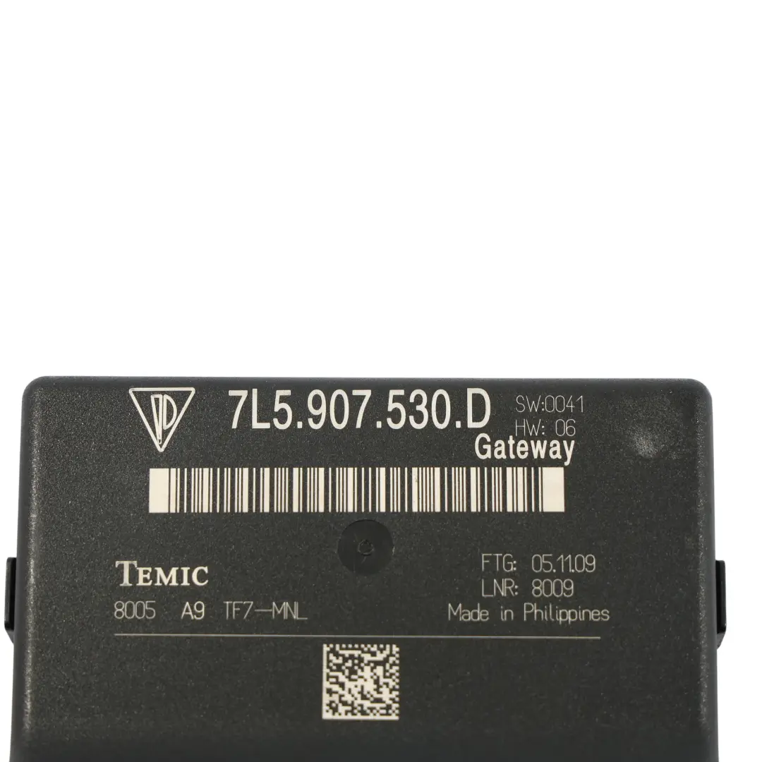 Body Gateway Modul ECU Steuergerät für Porsche Cayenne 9PA mit Teilenummer 7L5907530D Porsche Cayenne 9PA Body Gateway Modul ECU Steuergerät - SKU 7L5907530D - Teilenummer 7L5907530D