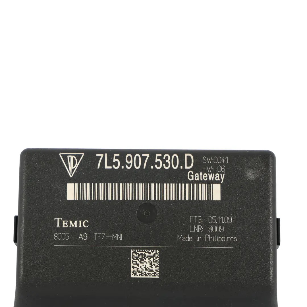 Porsche Cayenne 9PA Moduł Nadwozia Gateway ECU - SKU 7L5907530D - Numer Części 7L5907530D