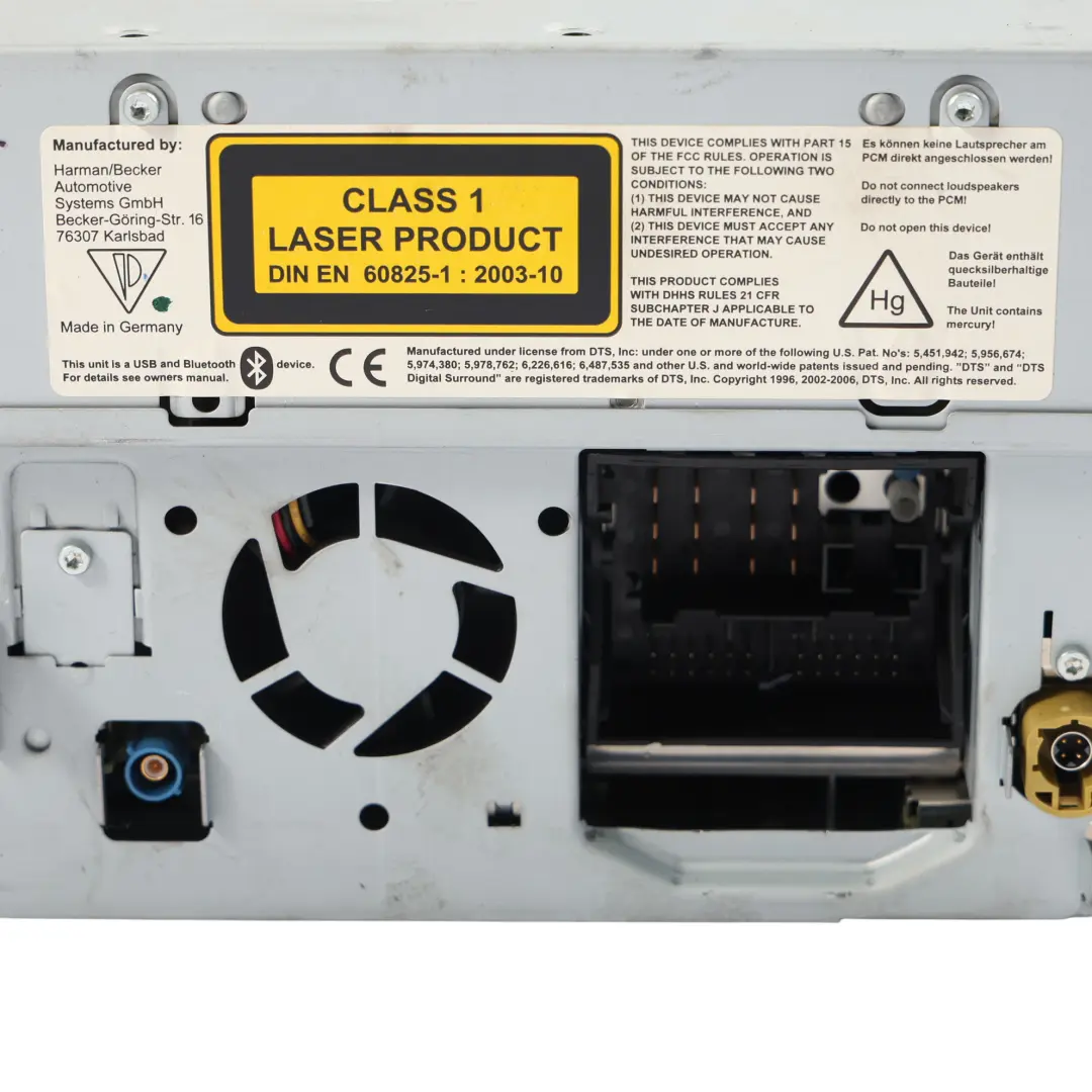 Porsche Cayenne 9PA MMI Multimedia Navigation Control Head Unit - SKU 7L5035884E - Part number 7L5035884E