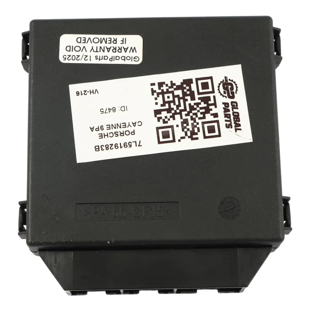 Module De Commande Du Capteur De Stationnement pour Porsche Cayenne 9PA à propos du numéro de pièce 7L5919283B Porsche Cayenne 9PA Module De Commande Du Capteur De Stationnement - SKU 7L5919283B - Numéro de pièce 7L5919283B