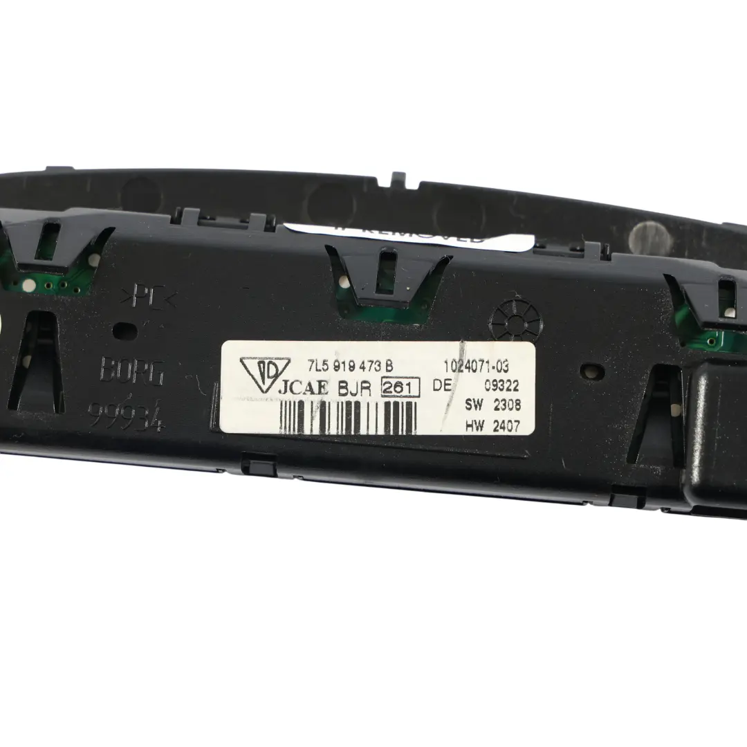 Capteur De Stationnement Indicateur Écran pour Porsche Cayenne 9PA à propos du numéro de pièce 7L5919473B Porsche Cayenne 9PA Capteur De Stationnement Indicateur Écran - SKU 7L5919473B - Numéro de pièce 7L5919473B