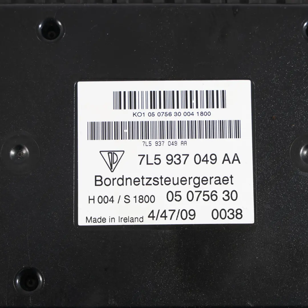 Unidad De Control Módulo ECU para Porsche Cayenne 955 Confort con número de pieza 7L5937049AA Porsche Cayenne 955 Confort Unidad De Control Módulo ECU - SKU 7L5937049AA - Número de pieza 7L5937049AA