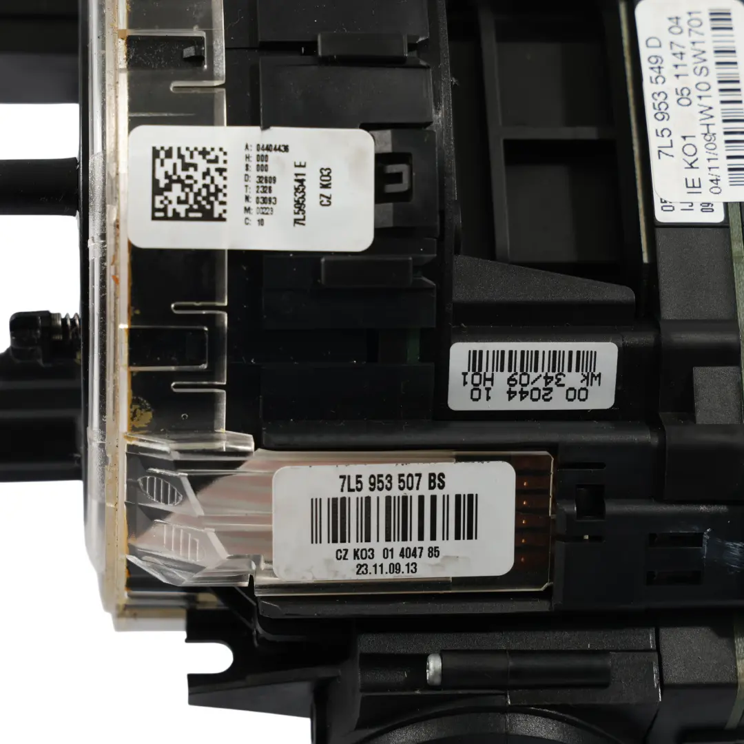 Cluster Indicador Limpiaparabrisas Squib Switch para Porsche Cayenne 9PA con número de pieza 7L5953549D Porsche Cayenne 9PA Cluster Indicador Limpiaparabrisas Squib Switch - SKU 7L5953549D - Número de pieza 7L5953549D