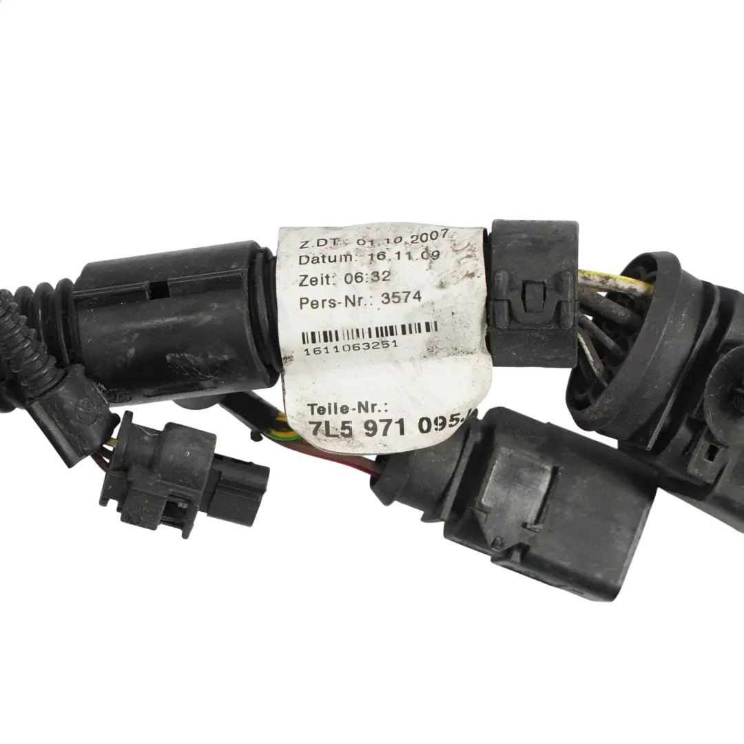 Porsche Cayenne 9PA Faisceau Câblage Capteur PDC De Pare Chocs Avant - SKU 7L5971095J - Numéro de pièce 7L5971095J