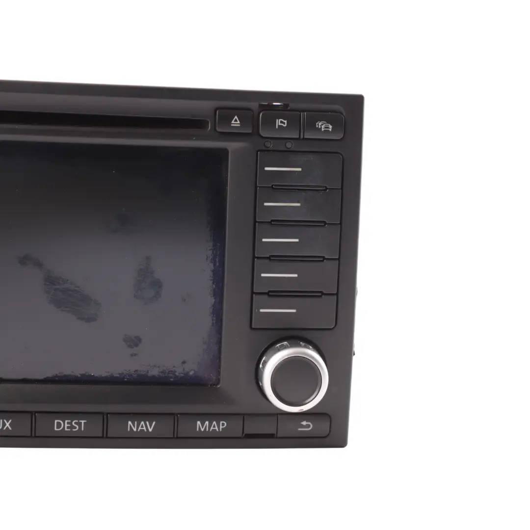 Volkswagen Touareg 7L Display Screen Multimedia Navigation Unit - SKU 7L6035177E-1 - Part number 7L6035177E