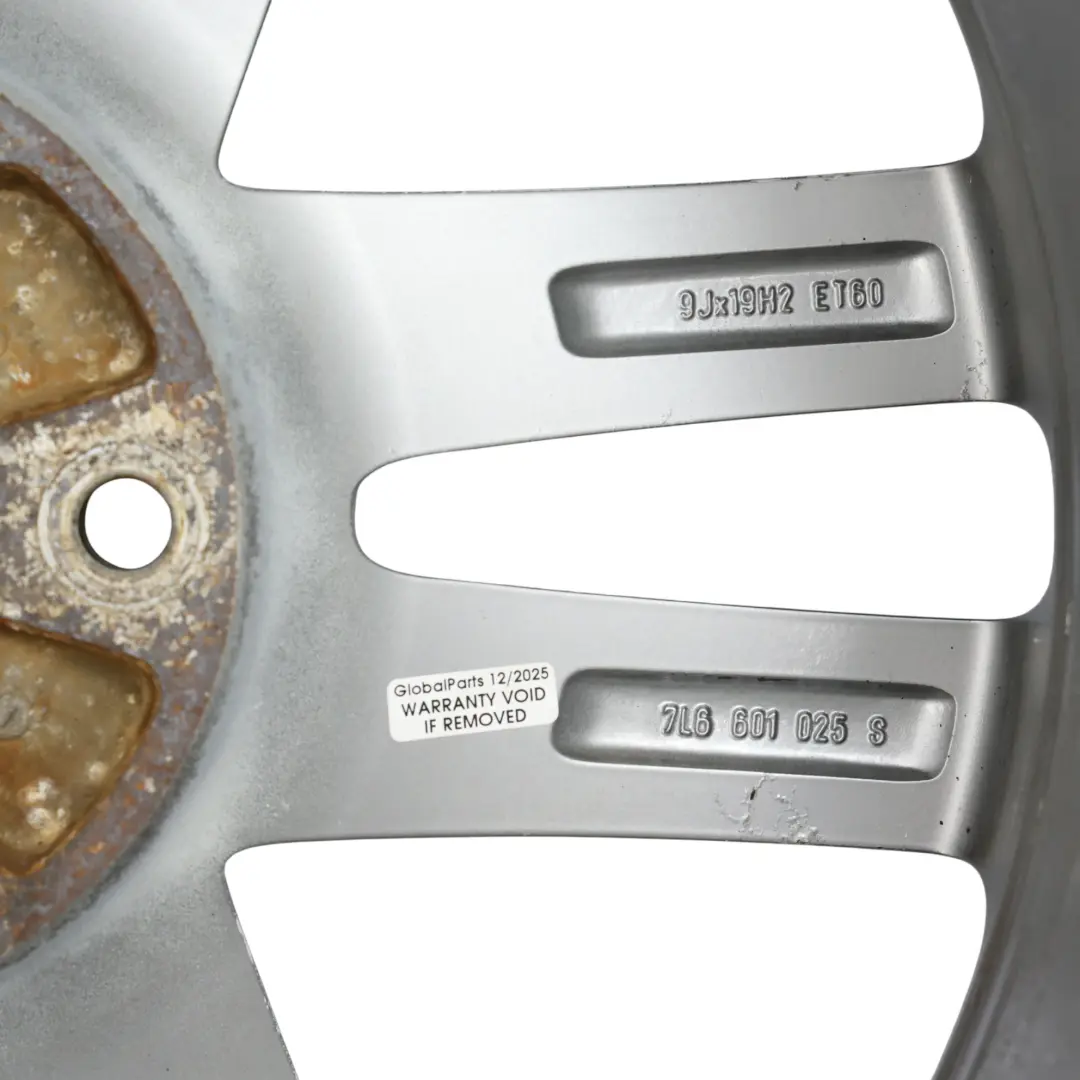 7L Jante Alliage 19" 9J ET:60 Doubles Rayons pour Volkswagen Touareg à propos du numéro de pièce 7L6601025S Volkswagen Touareg 7L Jante Alliage 19" 9J ET:60 Doubles Rayons - SKU 7L6601025S-1 - Numéro de pièce 7L6601025S