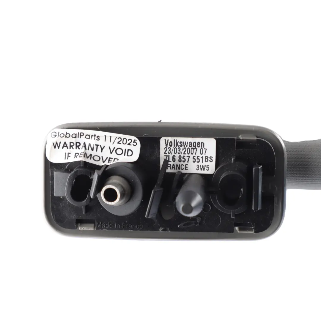 7L Sun Visor Cover Panel Left N/S Grey to Volkswagen VW Touareg with Part number 7L6857551AQ Volkswagen VW Touareg 7L Sun Visor Cover Panel Left N/S Grey - SKU 7L6857551BS - Part number 7L6857551AQ