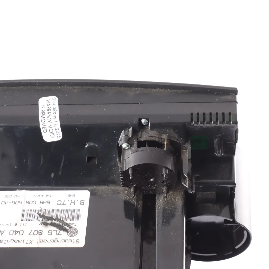 7L A/C Air Heater Control Switch Panel to VW Volkswagen Touareg with Part number 7L6907040AD VW Volkswagen Touareg 7L A/C Air Heater Control Switch Panel - SKU 7L6907040AD-1 - Part number 7L6907040AD