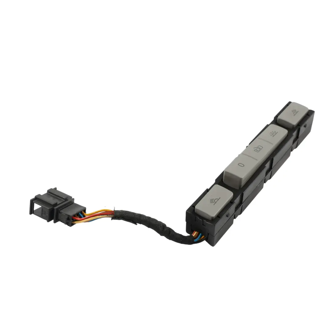 VW Touareg 7L Panneau Commande Plafonnier Avec Capteur Alarme Gris - SKU 7L6959672B - Numéro de pièce 7L6959672B