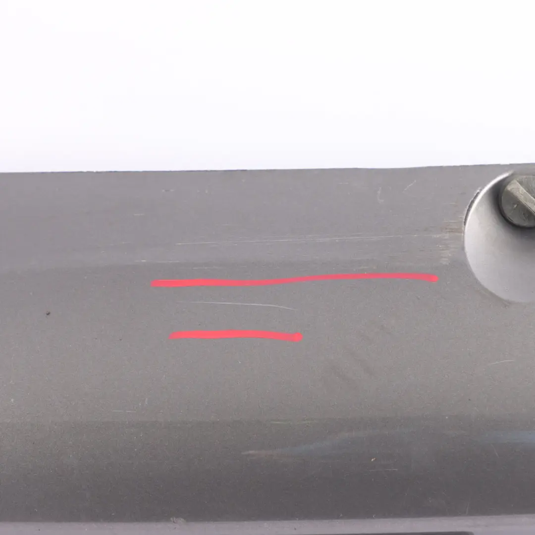 Volkswagen Touareg 7L Rear Bumper Spoiler R Line Atacama Grey - R7P - SKU 7L9807151-ATG - Part number 7L9807151