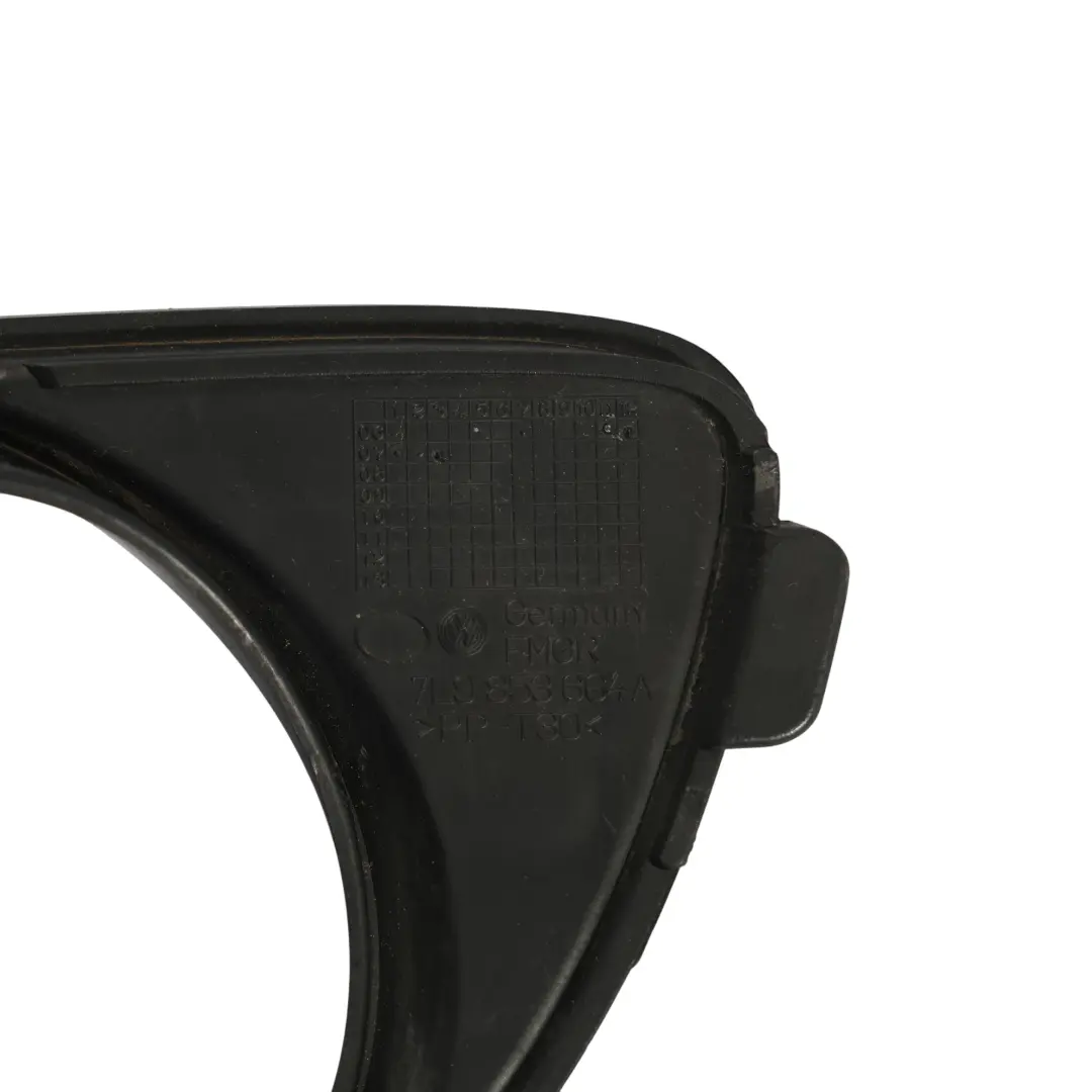 VW Touareg 7L Paraurti Anteriore Griglia Fendinebbia Sinistra - SKU 7L9853664A - Numero di parte 7L9853664A