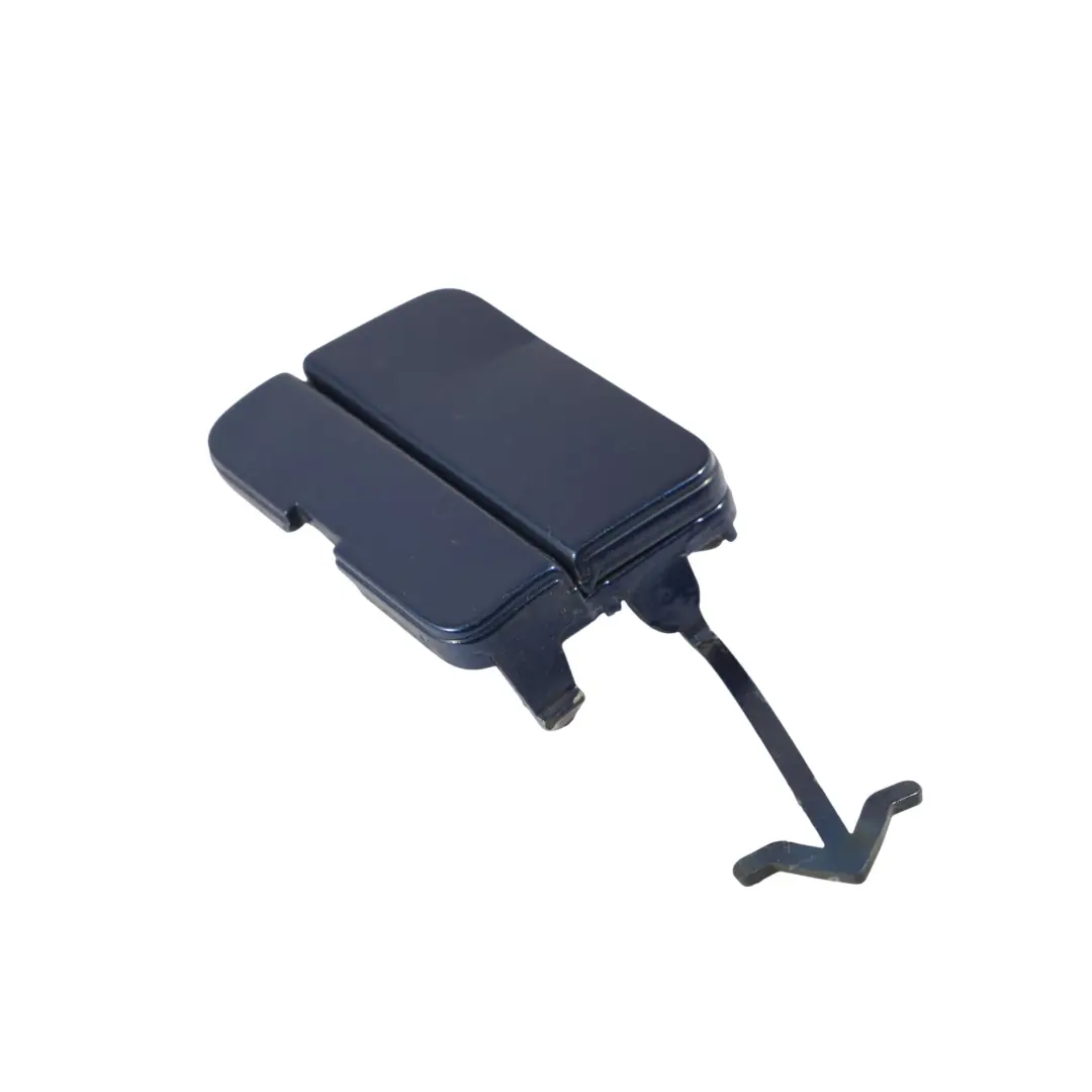 VW Touareg 7L Front Bumper Tow Eye Cover Left N/S Shadow Blue D5Q - SKU 7L9853665-SHBL - Part number 7L9853665