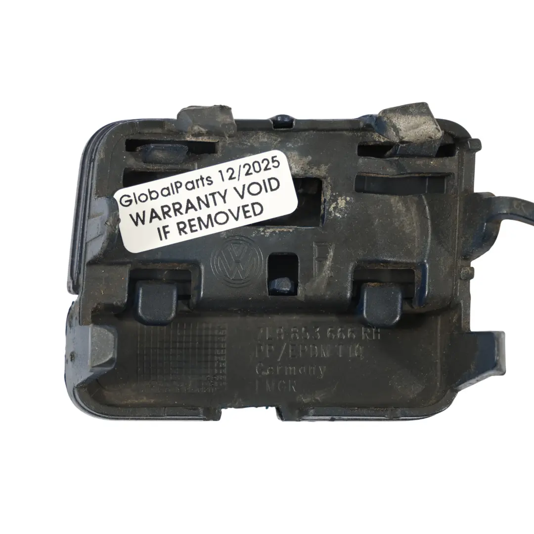 7L Paraurti Anteriore Gancio Traino Destro Shadow Blue D5Q per VW Touareg con numero di parte 7L9853666 VW Touareg 7L Paraurti Anteriore Gancio Traino Destro Shadow Blue D5Q - SKU 7L9853666-SHBL - Numero di parte 7L9853666