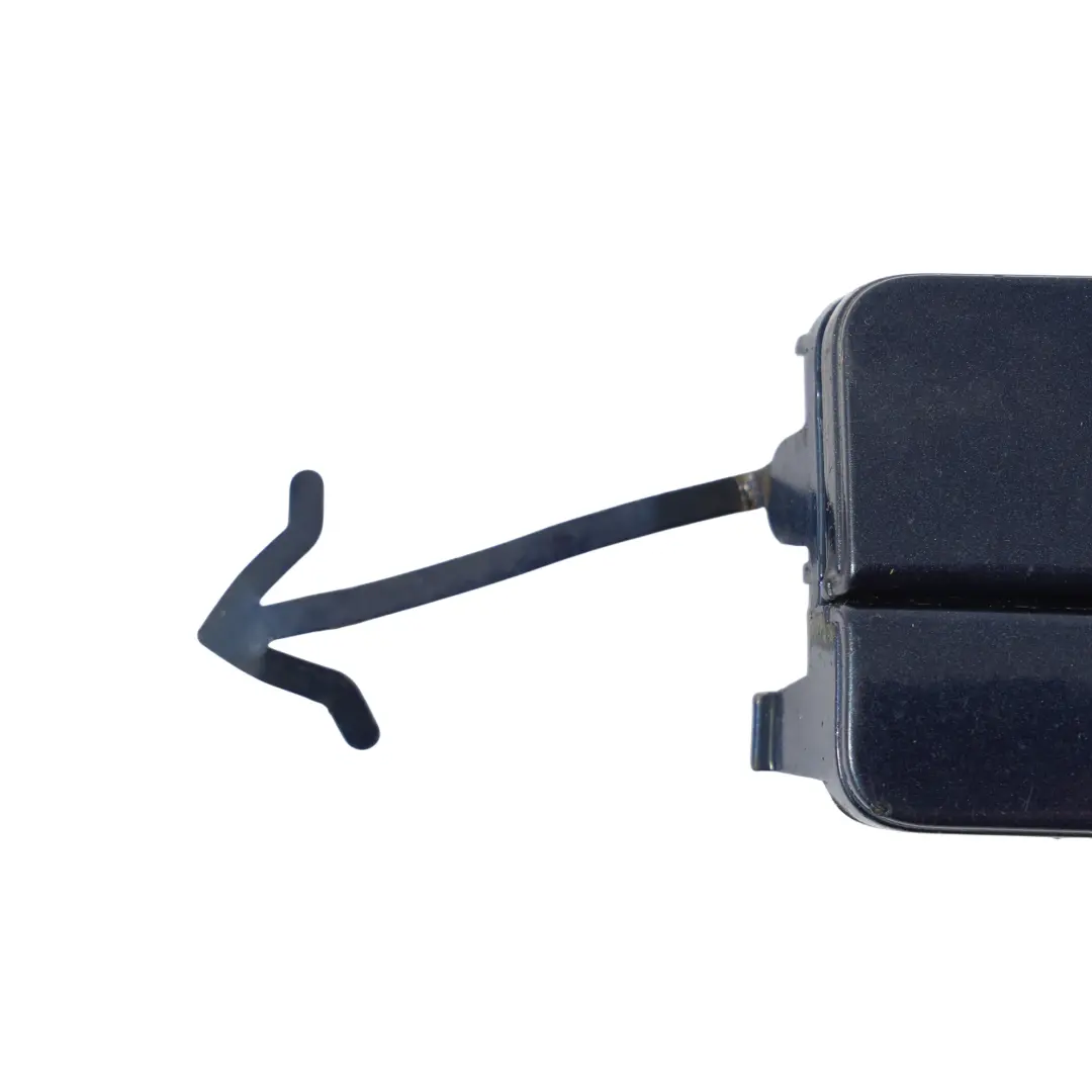 VW Touareg 7L Abschlep Pösen Abdeckung Vorne Rechts Shadow Blue D5Q - SKU 7L9853666-SHBL - Teilenummer 7L9853666