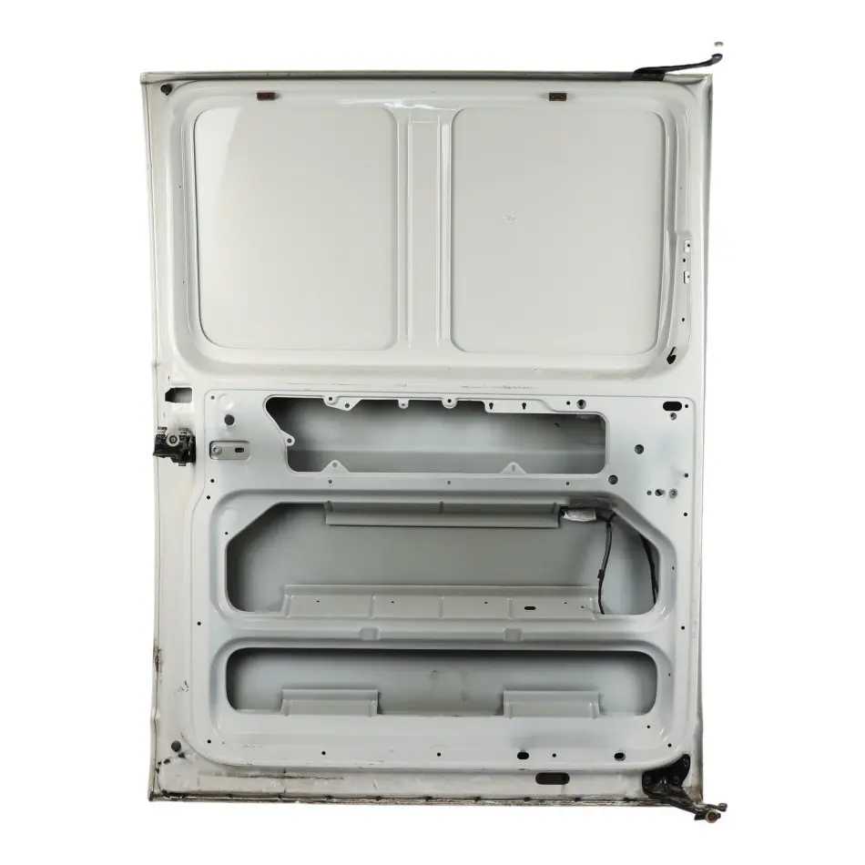 VW Transporter T6 Sliding Door Rear Left N/S Side Door Candy White - B9A - SKU 7LA843107E-CAN - Part number 7LA843107E